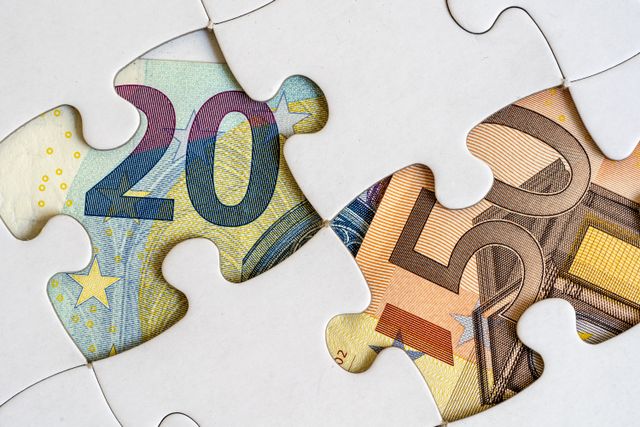 Geld tekenen